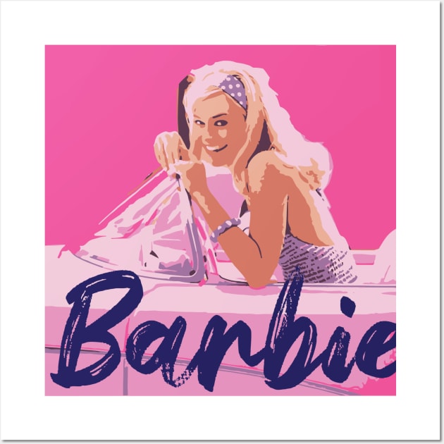 Barbie Wall Art by Saladin